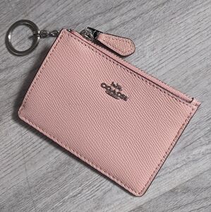 Coach Women's Mini Skinny Top Zip ID Card wallet